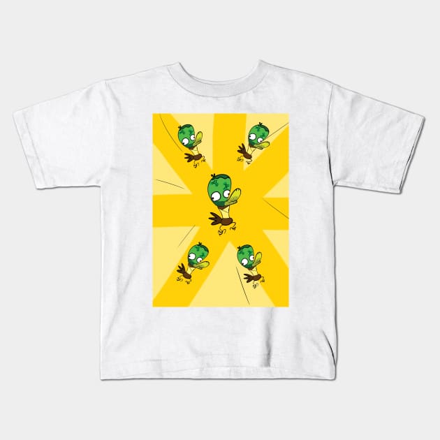 Cray Duck... Bam! (MJ No Way! collection) Kids T-Shirt by mjohmy